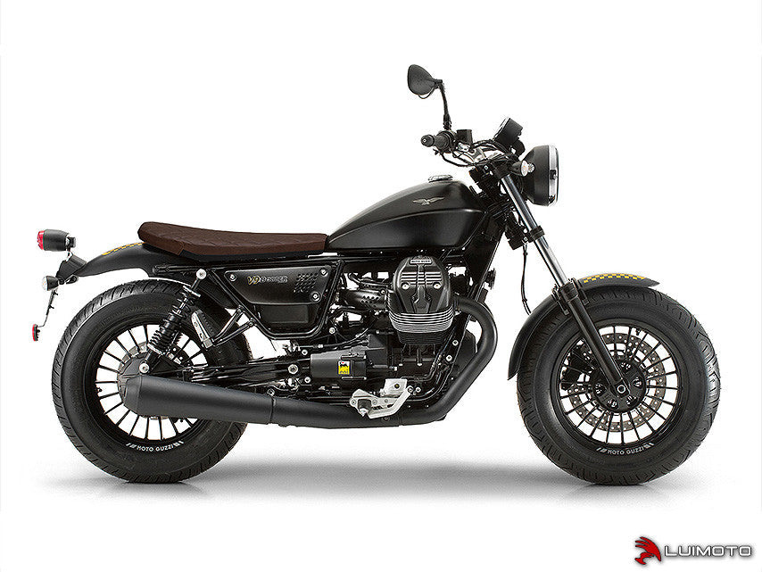 LUIMOTO VINTAGE Seat Covers for the MOTO GUZZI V9 BOBBER 2017+
