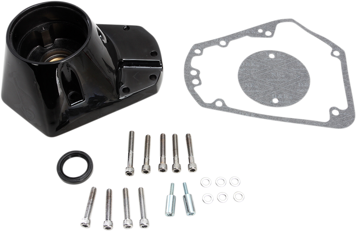 DRAG SPECIALTIES Cam Cover - Gloss Black - EVO Big Twin 35-0025GB