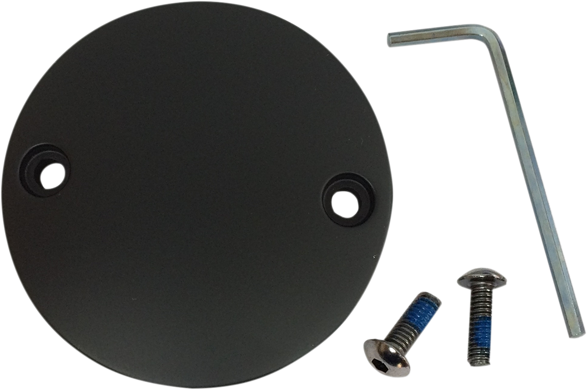 DRAG SPECIALTIES Points Cover - Flat Black - M8 I30-0223SB
