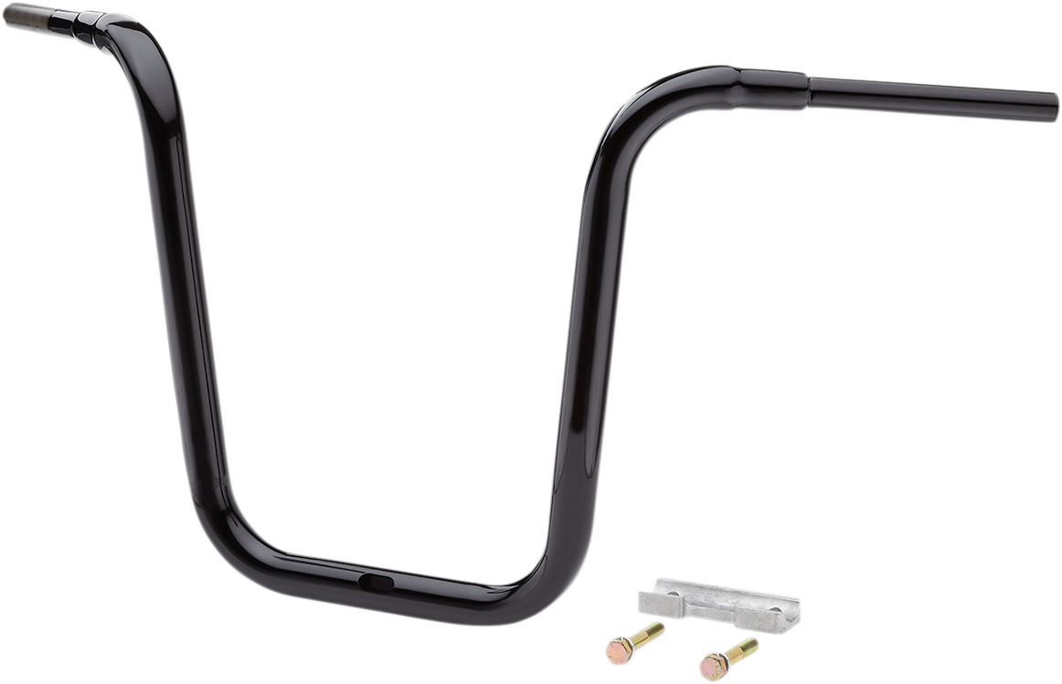 LA CHOPPERS 1-1/2" Grande Traditional Ape Hanger Handlebar - 18" - Black LA-7314-18B