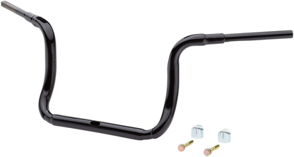 LA CHOPPERS 1-1/2" Grande Traditional Ape Hanger Handlebar - 12" - Black LA-7323-12B