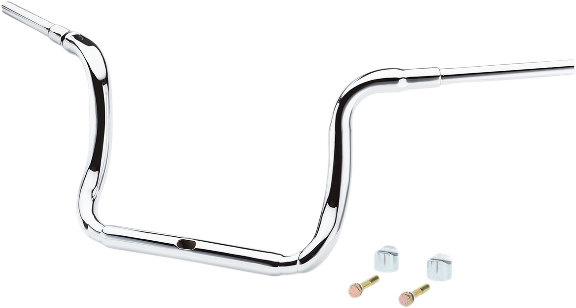 LA CHOPPERS 1-1/2" Grande Traditional Ape Hanger Handlebar - 12" - Chrome LA-7323-12