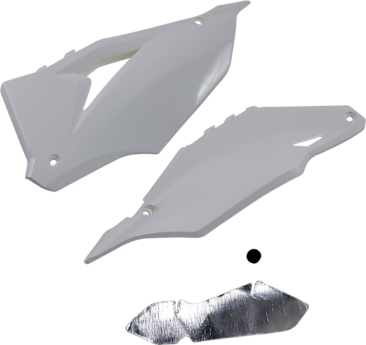 CYCRA Side Panels - White - Kawasaki 1CYC-2770-42