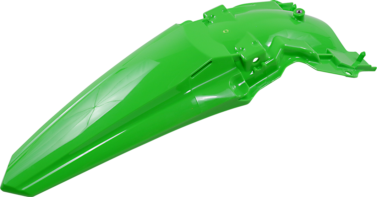 CYCRA Powerflow Rear Fender - Green - Kawasaki - KX '19-'23 1CYC-1715-72