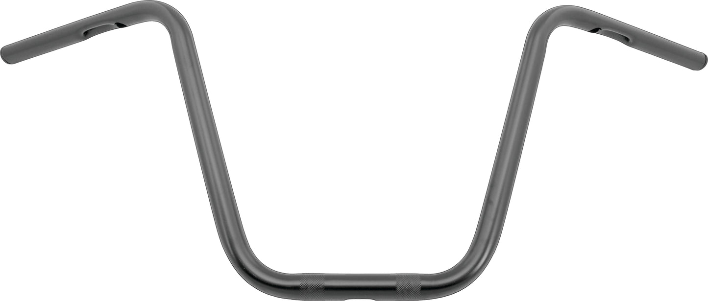 1" Narrow Ape Hanger 12" Black Cable