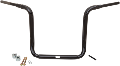 LA CHOPPERS 1-1/2" Grande Traditional Ape Hanger Handlebar - 16" - Black LA-7323-16B