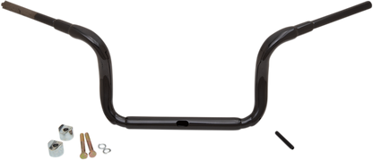 LA CHOPPERS 1-1/2" Grande Traditional Ape Hanger Handlebar - 10" - Black LA-7323-10B