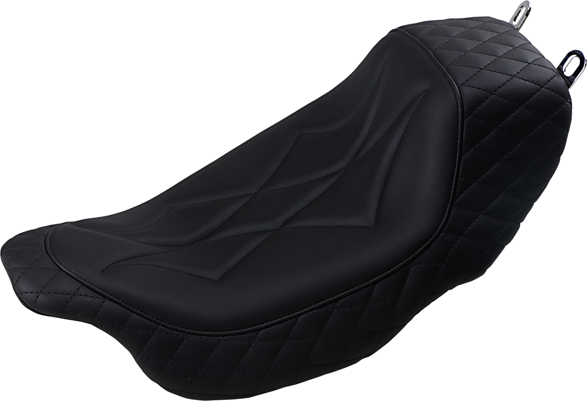 MUSTANG Revere Solo Seat - Diamond - Black - FL '08-'25 75130