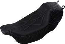 MUSTANG Revere Solo Seat - Diamond - Black - FL '08-'25 75130