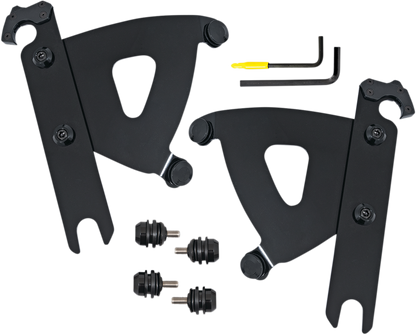 MEMPHIS SHADES Road Warrior Trigger-Lock Mounting Kit - Black - FLS MEB2053