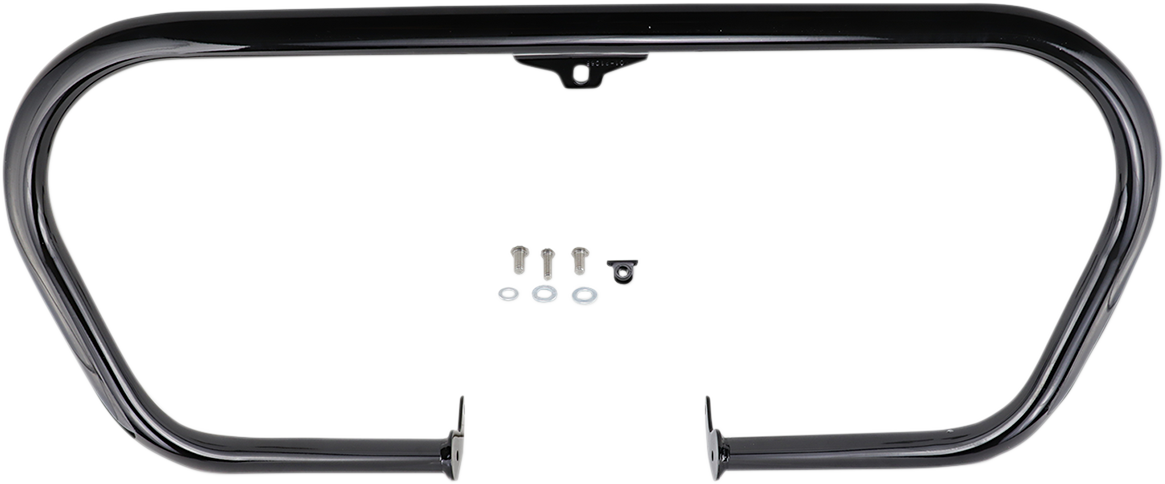 COBRA V-Bend Freeway Bar (Highway Bar) - Black - Softail 601-2108B