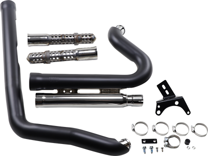 COBRA 909 Exhaust - Black - '06-'11 Dyna 6709B