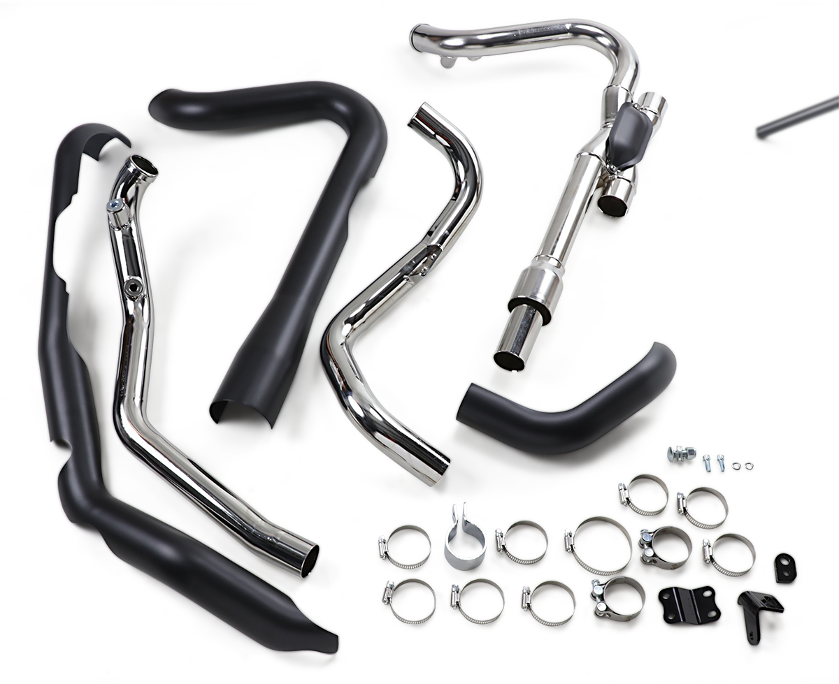 COBRA Dual Bungs Pro Chamber Headpipe - Black 6255DBRB