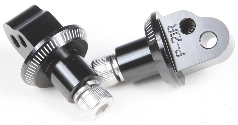 Footpeg Adapter Black Suz