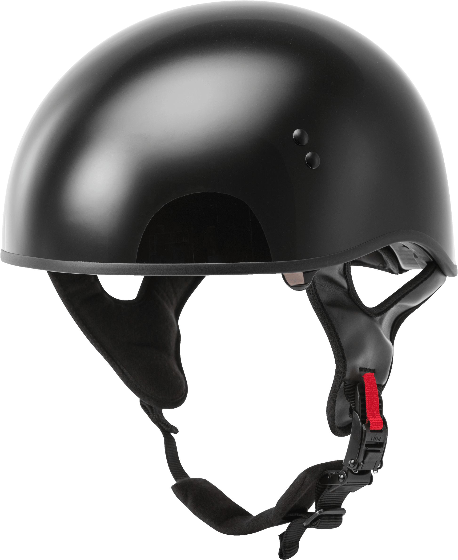 Hh 65 Half Helmet Naked Black Sm