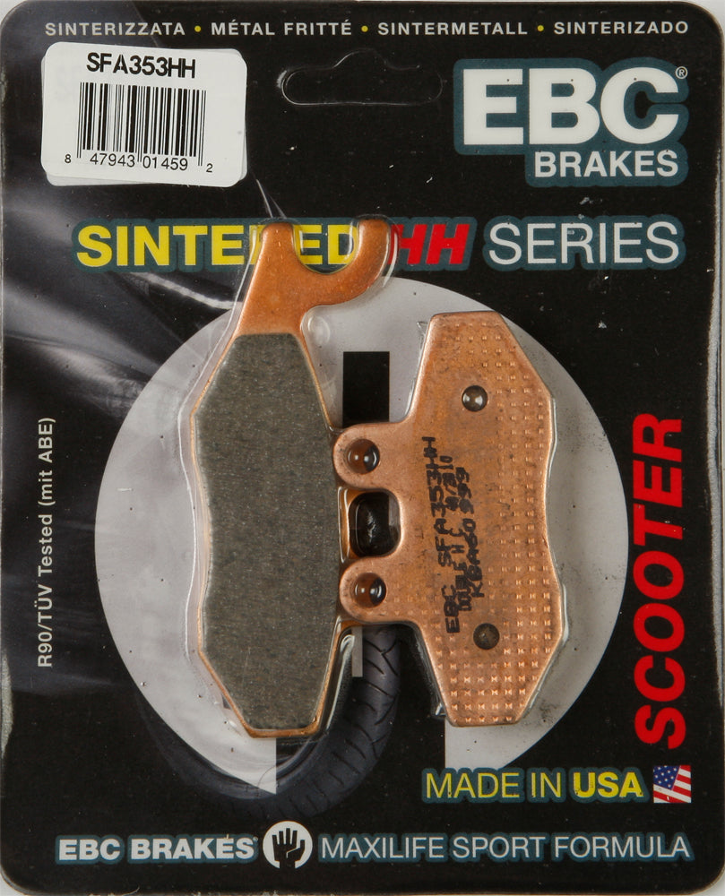 Brake Pads Sfa353hh Double H Sintered