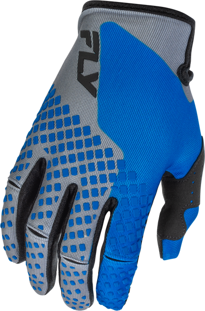 Kinetic Gloves Blue/Grey/Black Lg