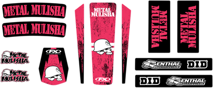 FACTORY EFFEX Trim Kit Graphic - Metal Mulisha - Honda 23-50360