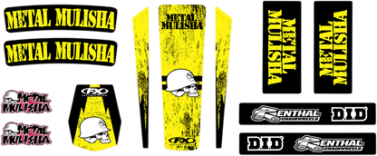 FACTORY EFFEX Trim Kit Graphic - Metal Mulisha - Suzuki 23-50460