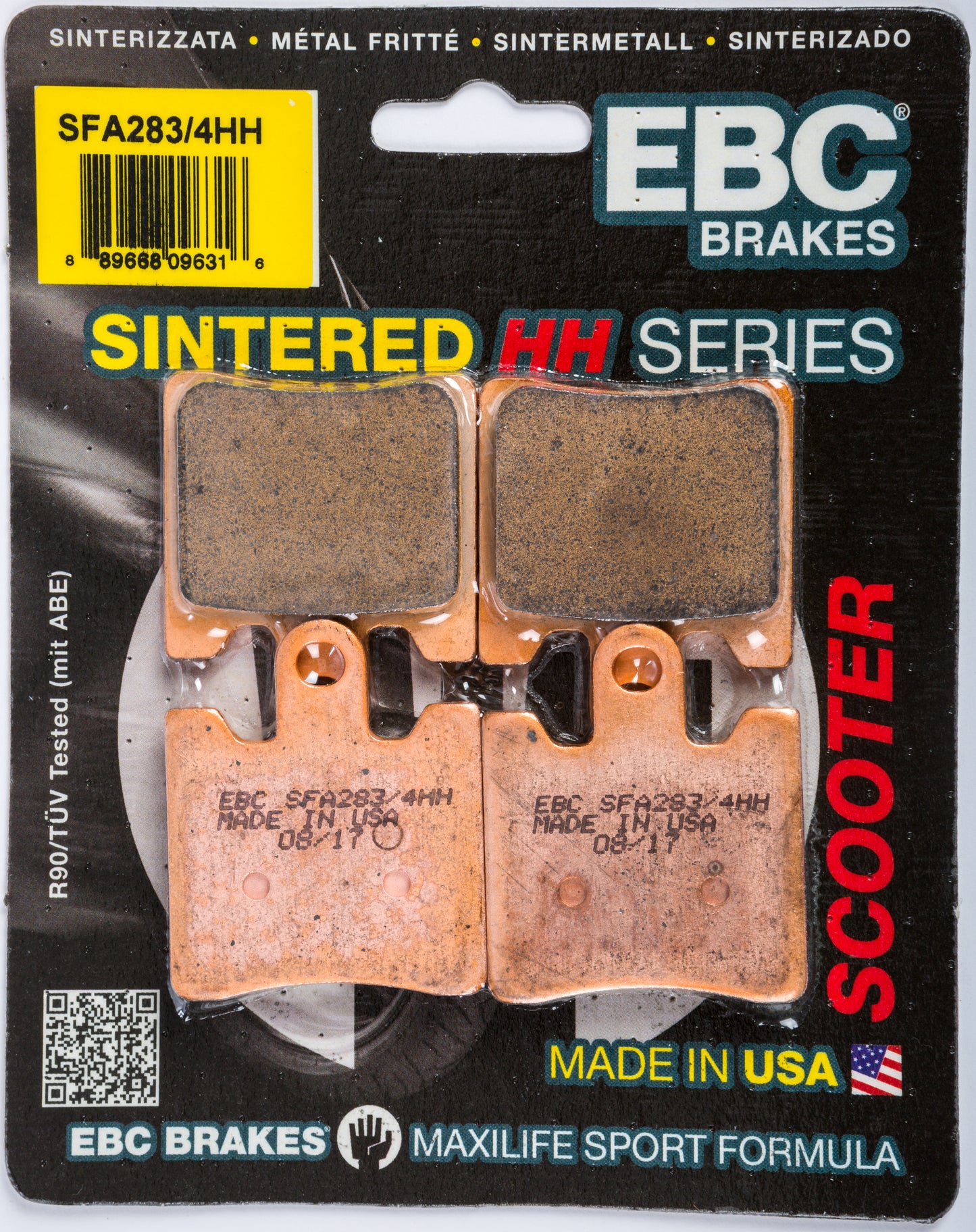 Brake Pads Sfa283/4hh Double H Sintered
