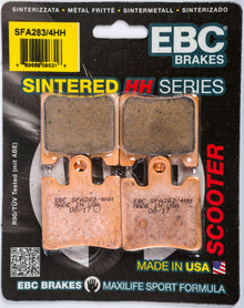 Brake Pads Sfa283/4hh Double H Sintered