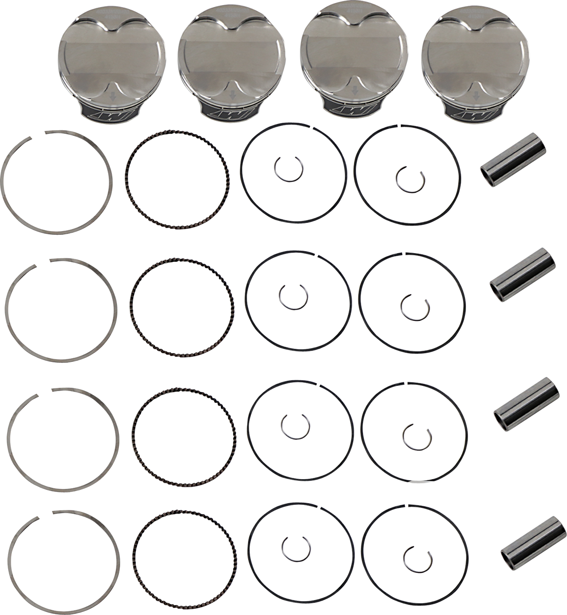 WISECO Piston Kit - 84.00 mm - Kawasaki CK227