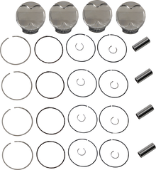 WISECO Piston Kit - 84.00 mm - Kawasaki CK227