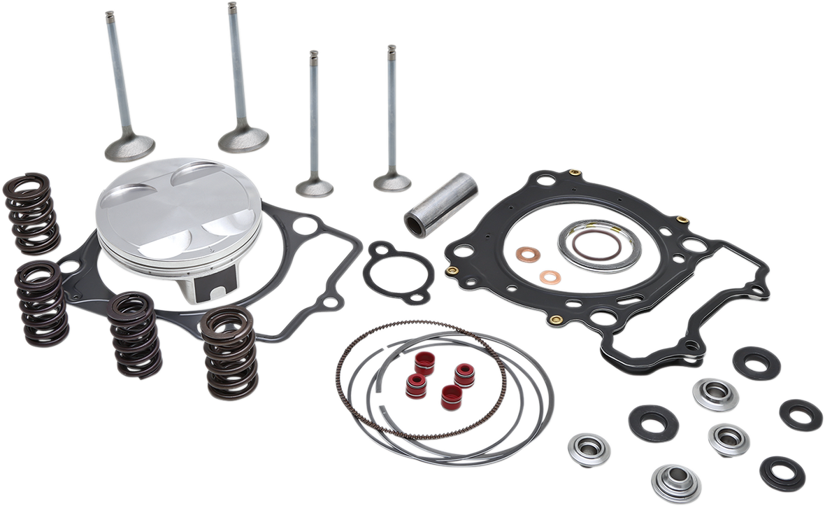 KIBBLEWHITE Top End Kit - White Diamond® Valves with Piston Kit - Suzuki DRZ400/LTZ400 60-61850