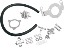DRAG SPECIALTIES Crankcase Breather with Support Bracket Kit - Dyna/Softail/Touring/Trike 120185
