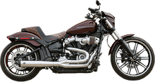S&S CYCLE 2:1 Exhaust for M8 Softail - Chrome 550-0858