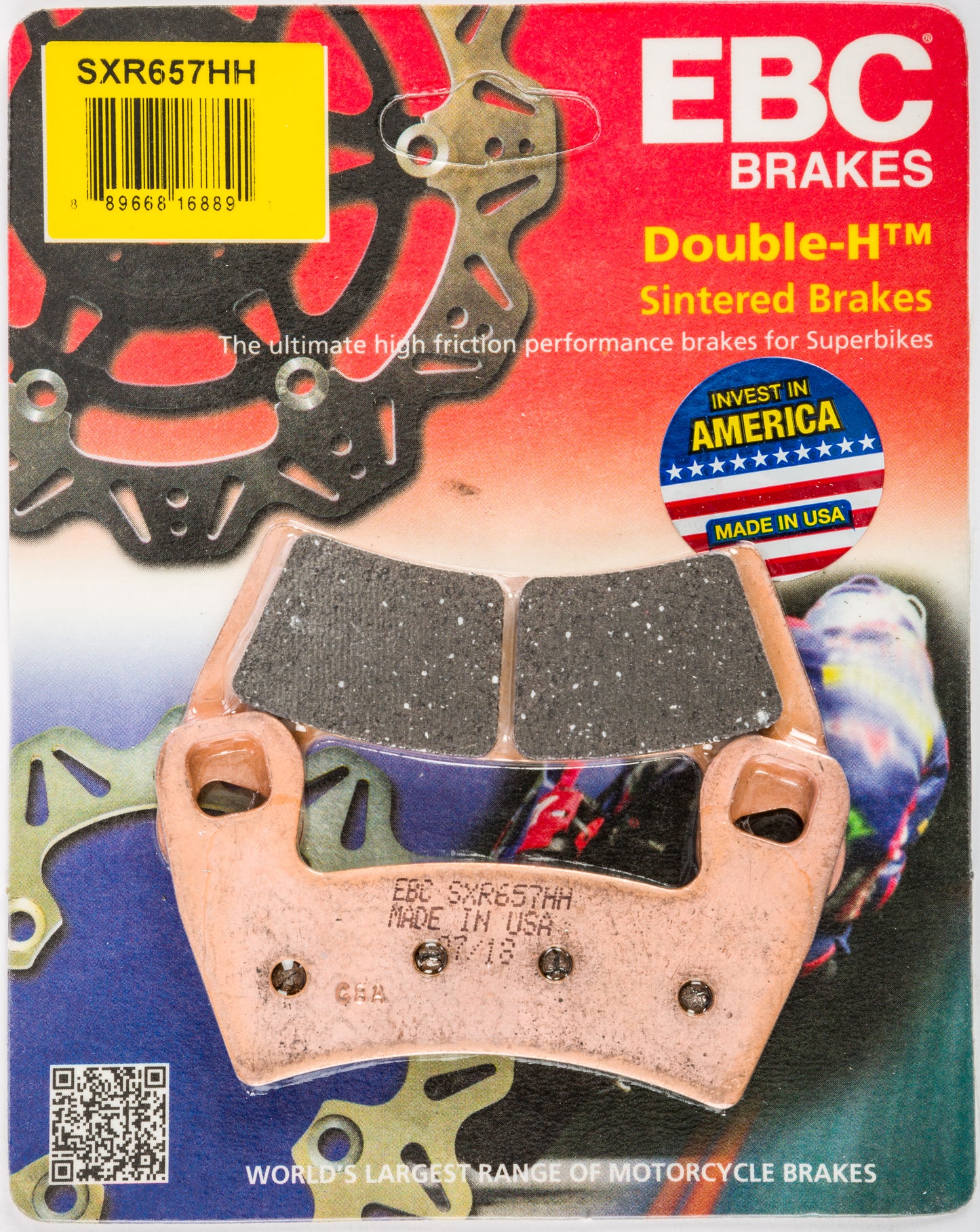 Brake Pads Sxr657hh Sintered Sxr Series