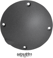 DRAG SPECIALTIES Derby Cover - Wrinkle Black - 4 Hole - '94-'03 Sportster 33-0016KWB