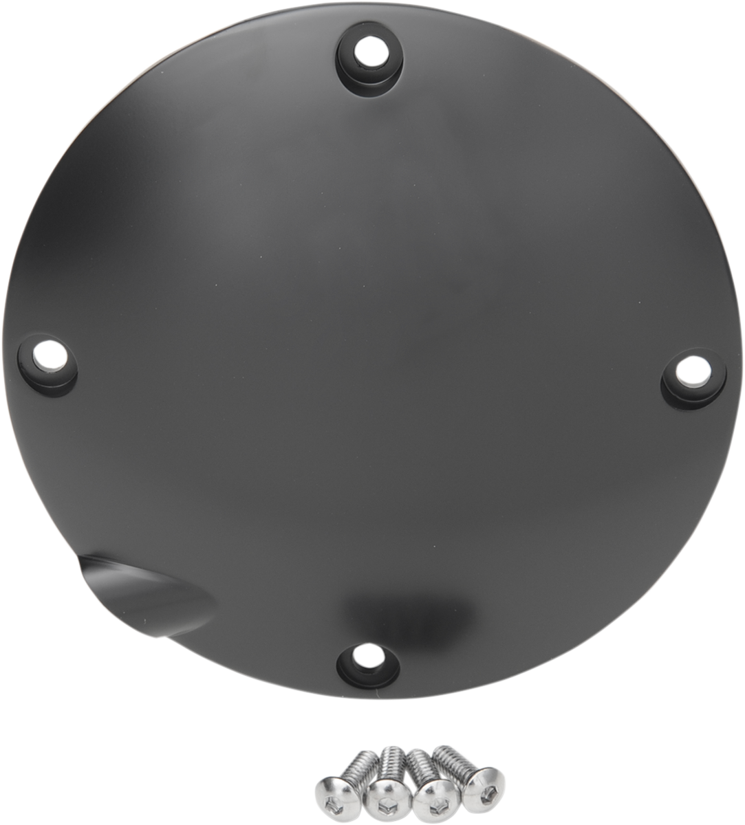 DRAG SPECIALTIES Derby Cover - Satin Black - 4 Hole - '94-'03 Sportster 33-0016KSB