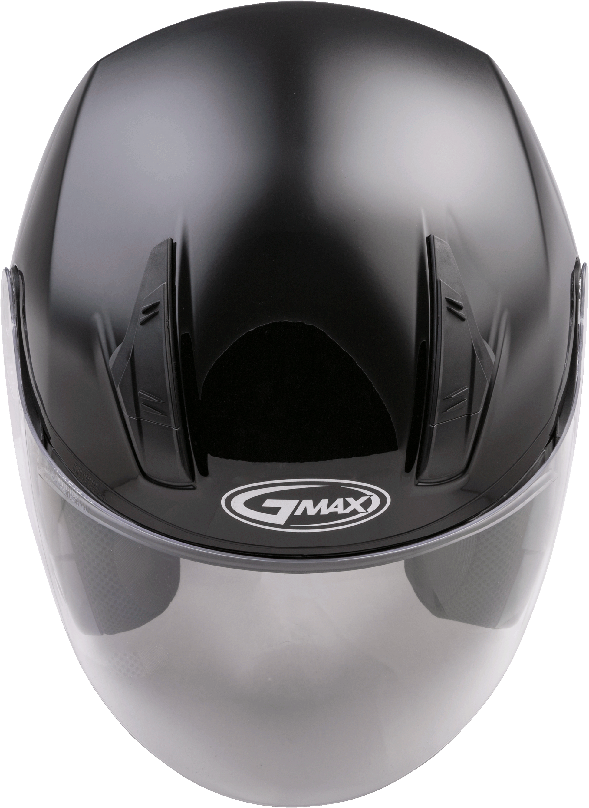 Of 17 Open Face Helmet Black Sm