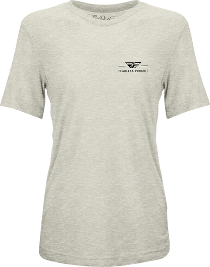 Women's Fly Motto Tee Cream 2x