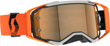 Prospect Amp Gogggle Grey/Orange Gold Chrome Works