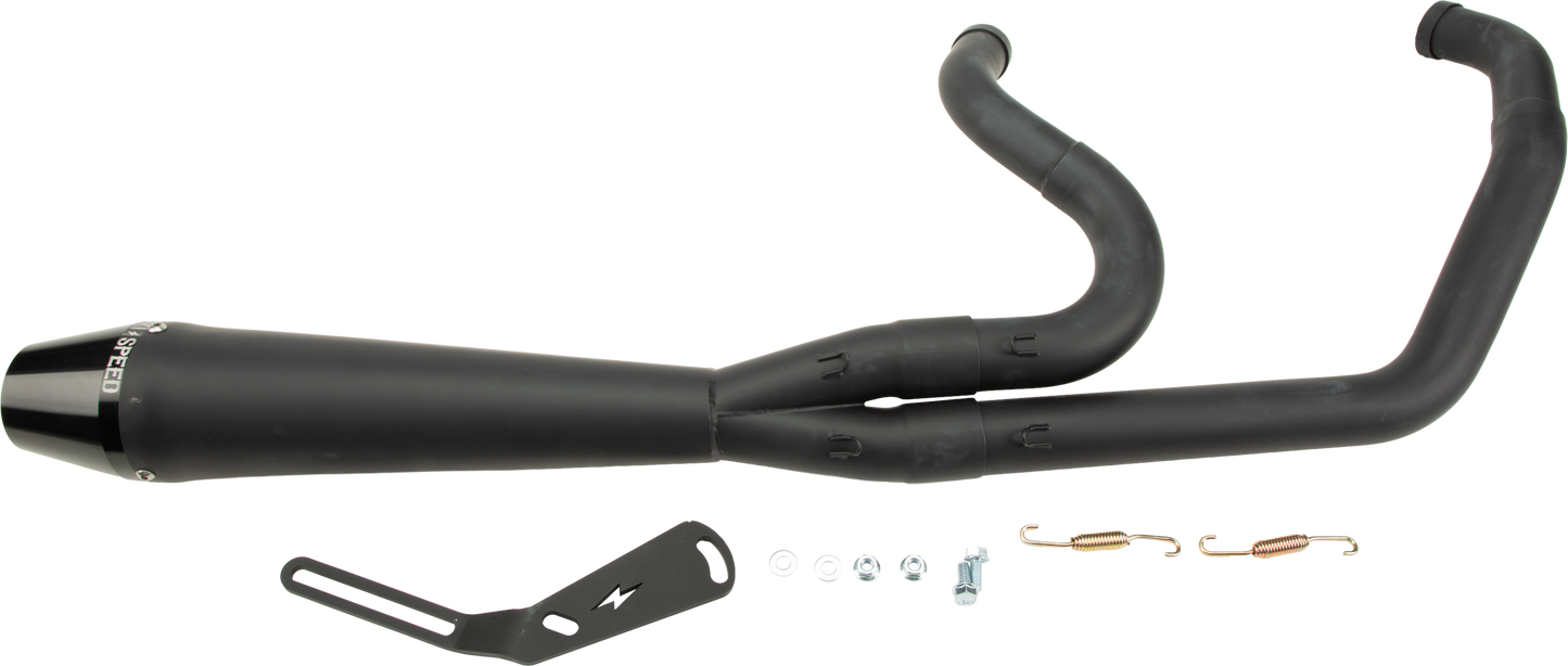 2in1 Tc Flt Full Length Pipe Black