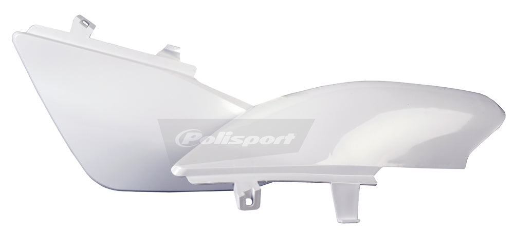 Side Number Plate White