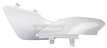 Side Number Plate White