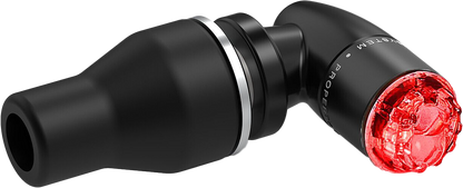 Light Unit Turn Signal With Holder Black Pair