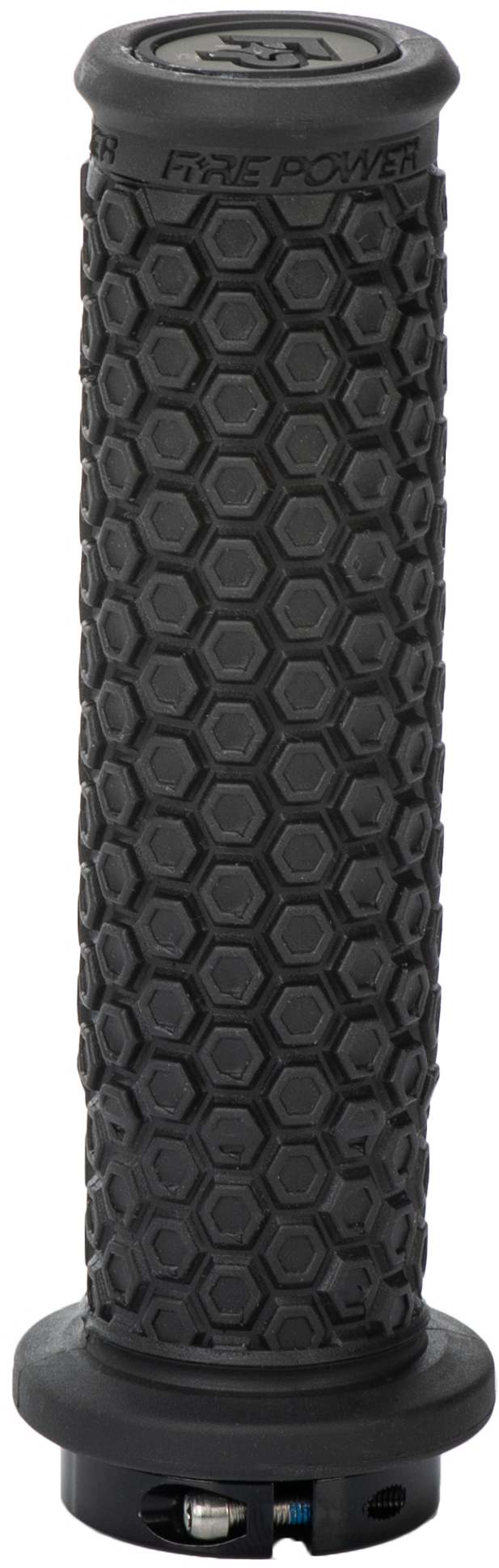 Control Mx Lock On Grips Black   No Waffle