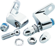 Bikers Choice Chrome Front Turn Signal Mounting Kit Universal Custom