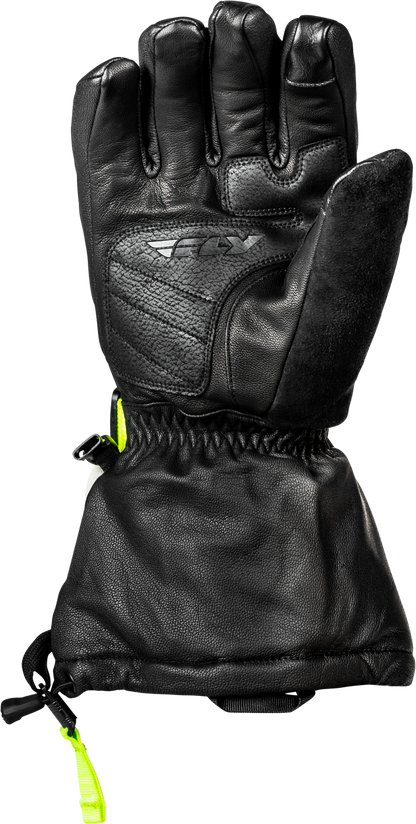 Glacier Gloves Black/Grey/Hi Vis 3x