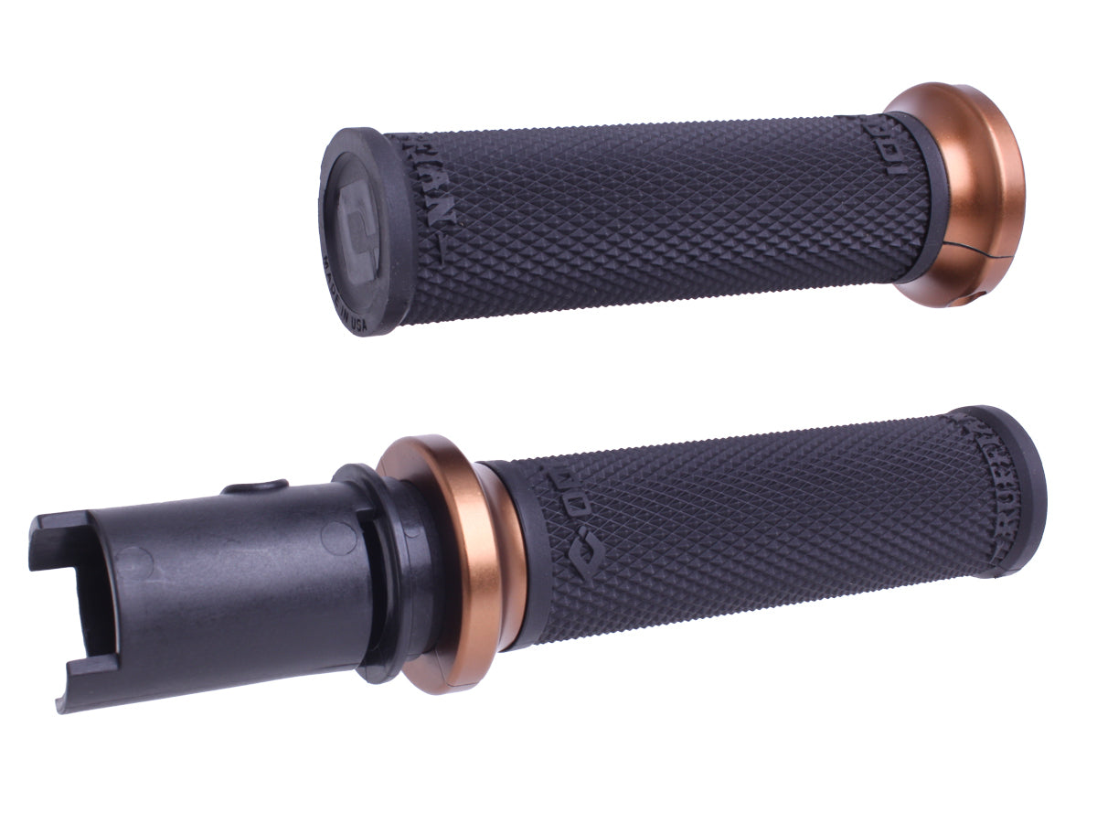 Lock On Ruffian Grips Black/Bronze Cvo `23 24