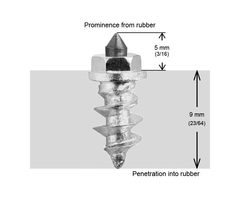 7/16" 11mm Shoulder Studs Qty 200