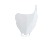 Acerbis 17-18 Honda CRF250R/CRF450R/CRF450RX Front Number Plate - White
