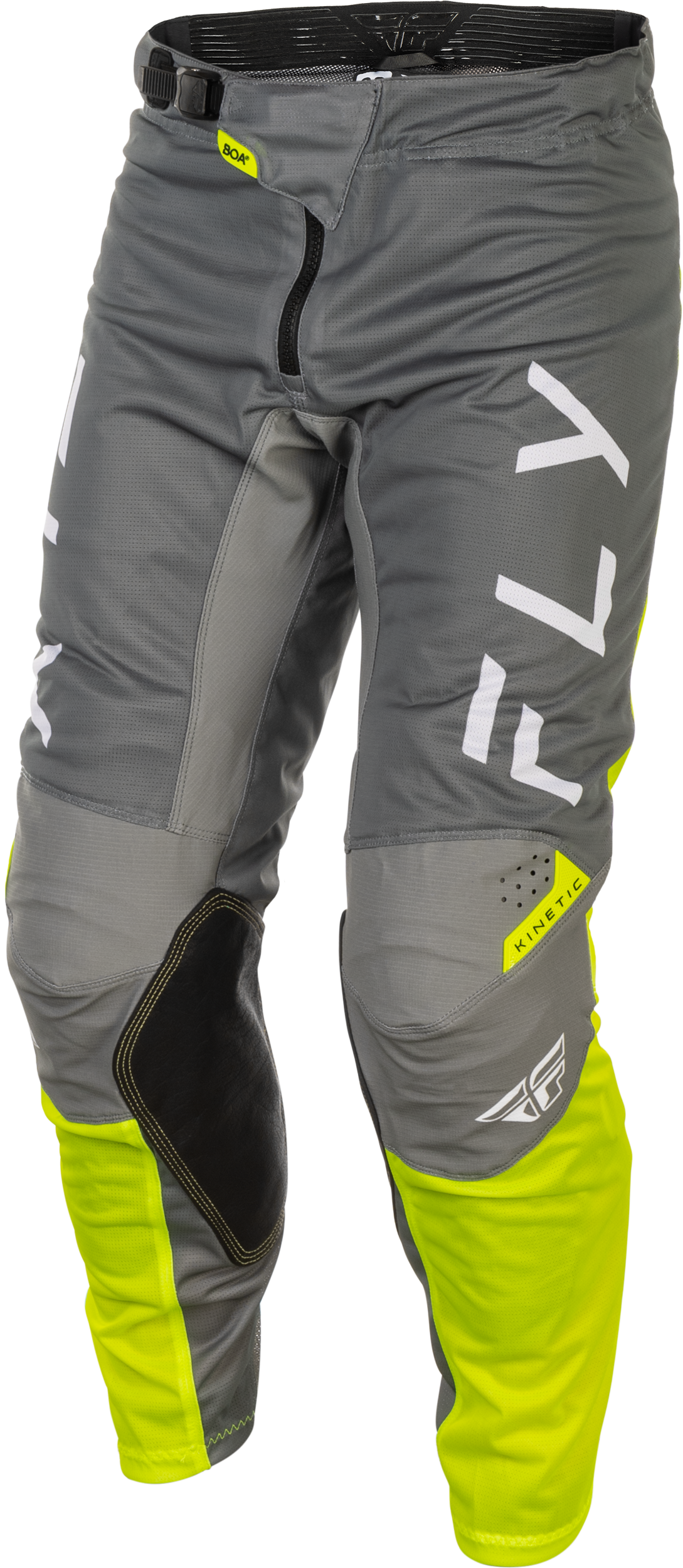 Kinetic Mesh Center Pants Grey/White/Hi Vis Sz 40