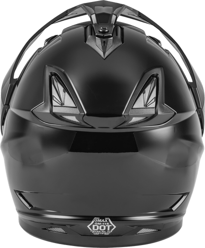 Gm 11 Dual Sport Helmet Black  Md