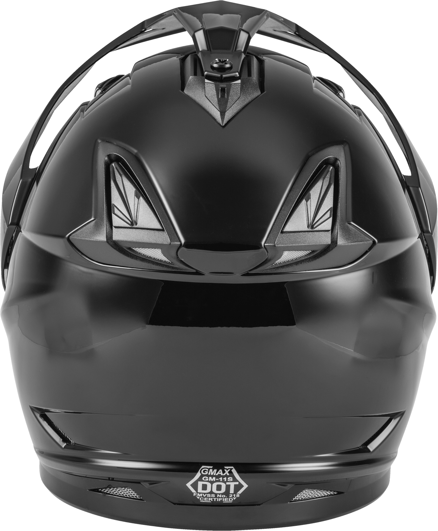 Gm 11 Dual Sport Helmet Black  Lg
