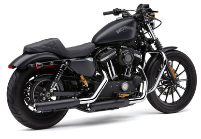 3" Nh Series Slip Ons Black Sportster 14 22